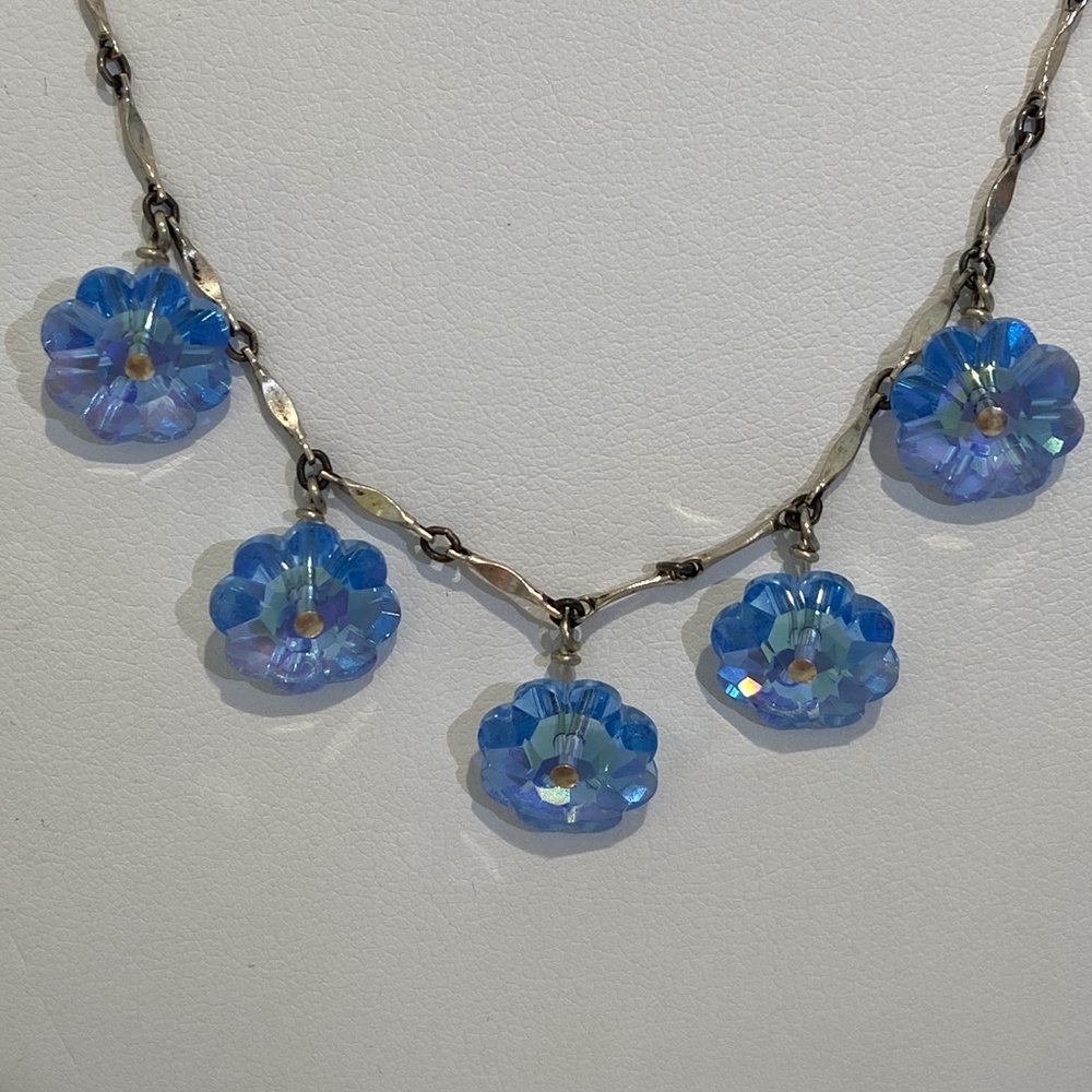 SS Swarovski Necklace & Earrings
